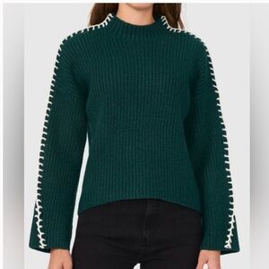 27. Halogen $89 Contrast Stitch Sweater